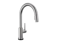 Delta Trinsic Brushed Nickel Touch Kitchen Faucet