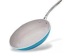 1 or 2-Pk  Aqua 12" Fry Pan