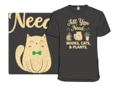 All You Need: Books, Cats & Plants