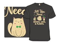 All You Need: Books, Cats & Plants
