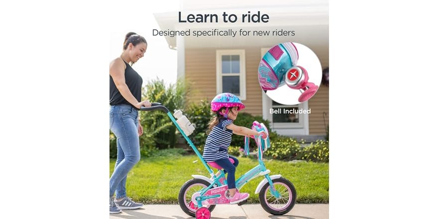 Schwinn Petunia Push Bike – Easy Steering & Training Wheels - Image 7