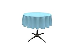 LA Washable Round Table Tablecloth