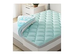Novilla Dual-Layer Memory Foam Mattress Topper