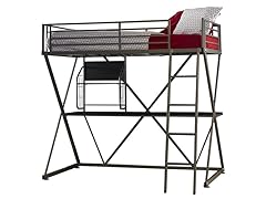 Powell Z Loft Bed Pewter