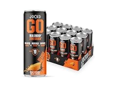 12PK Jocko GO Energy Drink (Afterburner Orange)