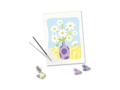 Ravensburger CreArt Daisies Paint‑by‑Number Kit