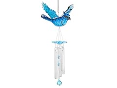 Large Blue Jay Wind Chime