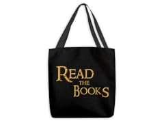 "Read the Books" Large Tote Bag