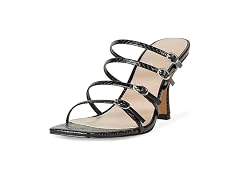 The Drop Women's Naomi Strappy Buckle Heeled Sandal