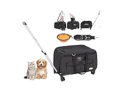 VEVOR Cat Carrier with Wheels
