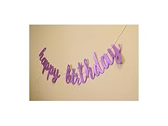 All About Details Happy Birthday Cursive