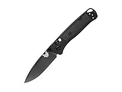 Benchmade Mini Bugout Knife - Black Carbon Fiber