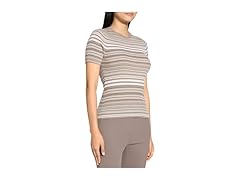 Theory Women's Rib Stripe Tee