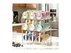 VNYIFAN Stackable Water Bottle Organizer