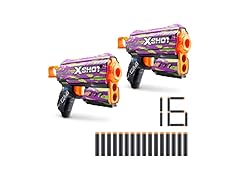 X-Shot Skins Flux Blaster with 16 Darts