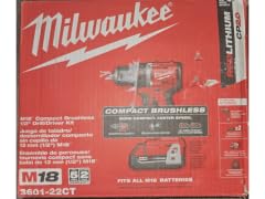 Milwaukee 3601-22CT M18 1/2 INCH Drill/Driver Kit