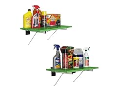 24-Inch Shelf with 4 Brackets, 2-Pack