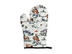 Paseo Road Ranch Life Oven Mitts for Kitchen, 5 Piece Set