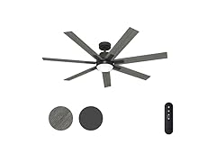 Hunter Fan 60 inch Matte Black Indoor Ceiling Fan
