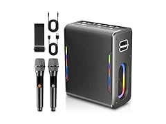 Zeelink Karaoke Machine with Two Microphones