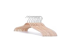 Sukkiri Homu Sleek Wooden Hangers 10-PackBar