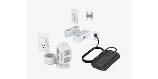 Tessan Spring Sale: Up to 38% Off Tessan Surge Protection Power Strip & Tower