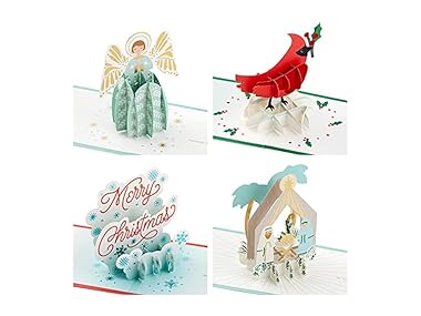$12.99, Was $17.06, 23% Off! Paper Wonder Pop Up Christmas Cards dealfomo