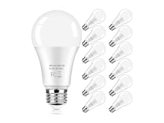 Kondras B0CKVCFDZZ 12-Pack A19 LED Light Bulb