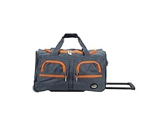 Rockland 22" Rolling Duffel Charcoal