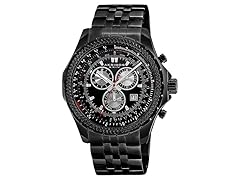 Men's Large Chronograph SS  Watch