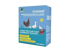 OHNAME 10LB Dried Black Soldier Fly