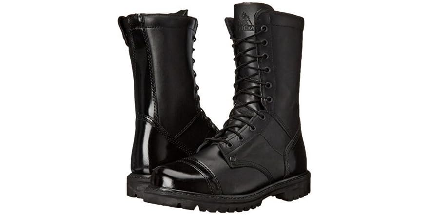 Rocky Side-Zipper 10" Jump Boots 2090 – Men's Waterproof Duty Boot – All Sizes NEW