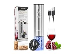 Secura Stainless Steel Electric Wine Opener