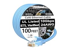 Jadaol [UL Listed] Cat6 Ethernet Cable