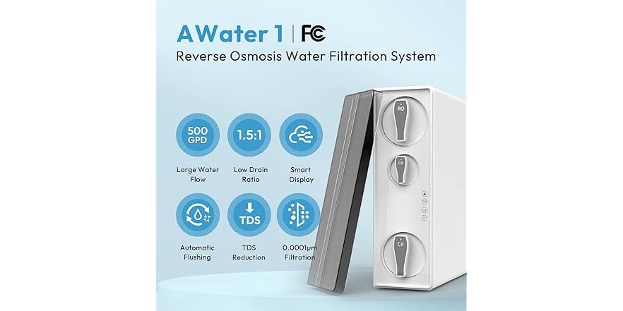 AWater1 Reverse Osmosis System (Open Box)