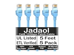 Jadaol [UL Listed] Cat 6 Ethernet Cable