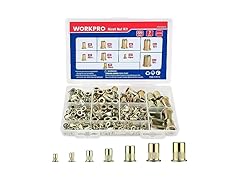 WORKPRO 220pc Metric Rivet Nuts