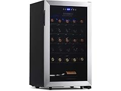 Newair Freestanding Wine Fridge - 33 Bottles