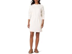 Amazon Essentials Sweatshirt Dress, Eggshell (M)