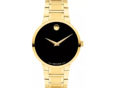 Movado Men's Portfolio Quartz Yellow Pvd Watch