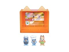 Bluey Fuzzies: Pavlova, 3 Flocked Mini-Figures