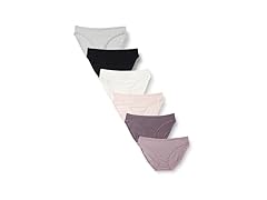(6 Pack) Women's Cotton Bikini Brief Underwear