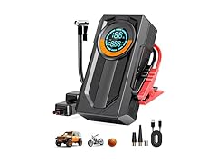 HIPOM Jump Starter with Air Compressor