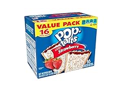 16CT Kellogg's Pop-Tarts Frosted Strawberry Pastries
