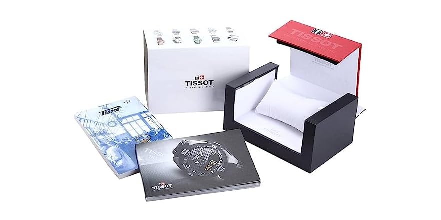 HEPUP Cinturino Per Orologio Tissot T-Touch T013 T047 20 Mm In Morbida Gomma Di Silicone Nero Arancione Sportivo Impermeabile T091 T013420A, 20mm, Agata - Foto 13