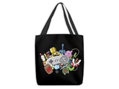 "Super Doodle" Large Tote Bag