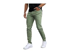 Gingtto Men Skinny Slim Stretch Fashion X Jeans