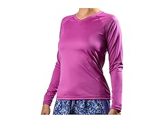 Kanu Surf Women's Purple Swim Tee (XL)