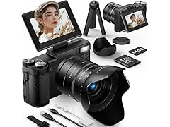 FLATIC Digital Camera | 6K | 75MP