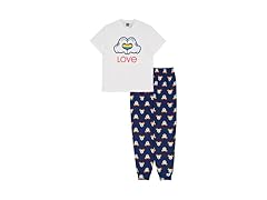 Disney Mickey Mouse 2-Piece Loose-Fit Pajamas Set